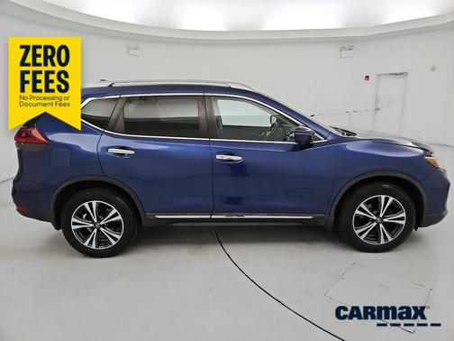 Blue 2018 Nissan Rogue SL