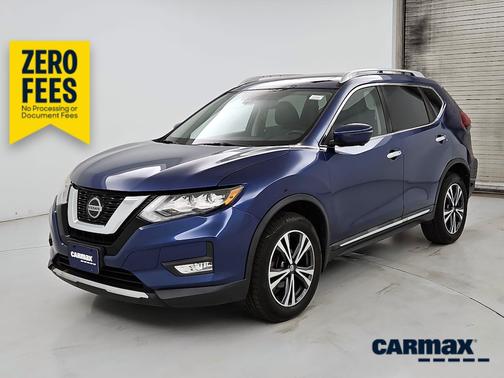 Blue 2018 Nissan Rogue SL