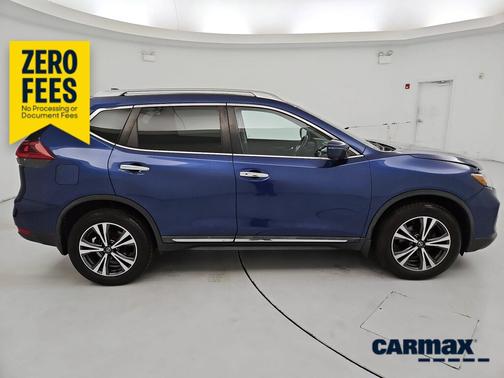 Blue 2018 Nissan Rogue SL