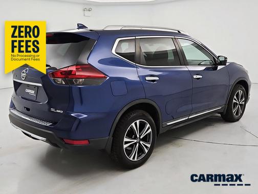 Blue 2018 Nissan Rogue SL