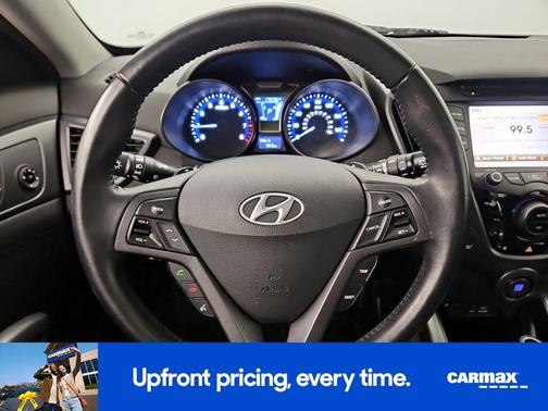 Orange 2014 Hyundai Veloster Turbo