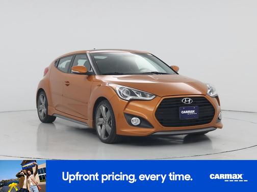 Orange 2014 Hyundai Veloster Turbo