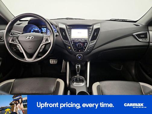 Orange 2014 Hyundai Veloster Turbo