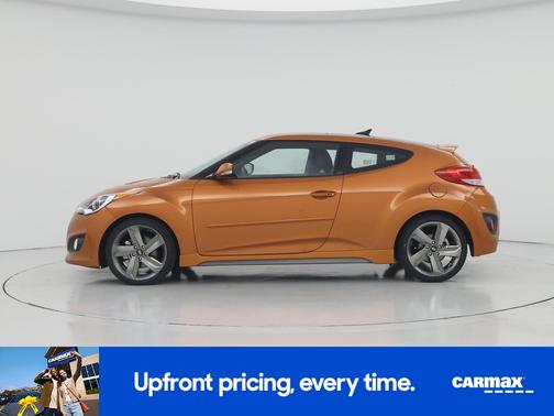Orange 2014 Hyundai Veloster Turbo