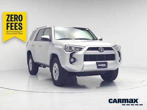 Silver 2018 Toyota 4Runner SR5 Premium