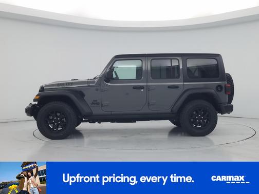 Gray 2023 Jeep Wrangler Unlimited Willys