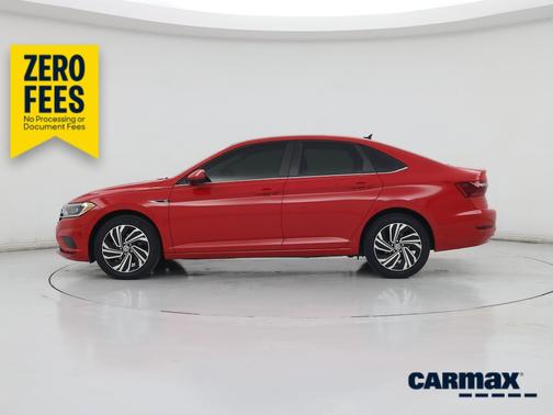 Red 2020 Volkswagen Jetta SEL