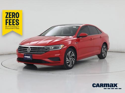 Red 2020 Volkswagen Jetta SEL
