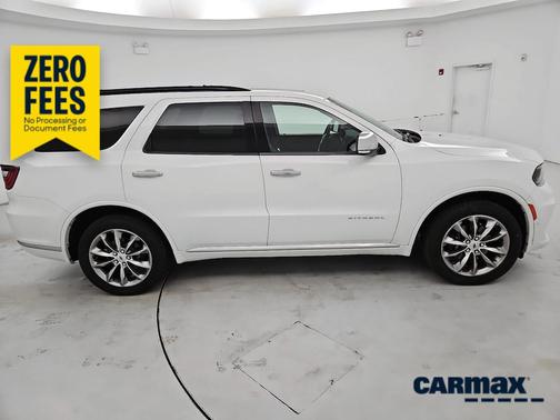 White 2022 Dodge Durango Citadel