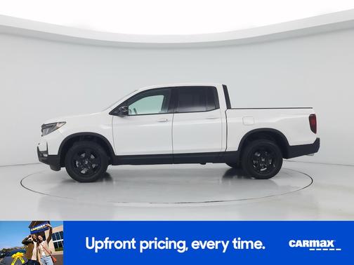 White 2026 Honda Ridgeline Black Edition