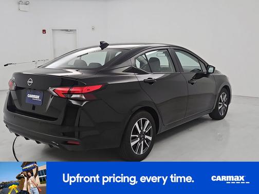 Black 2025 Nissan Versa SV