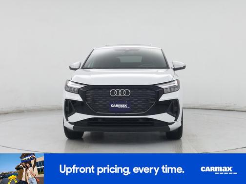 White 2024 Audi Q4 e-tron Premium Plus