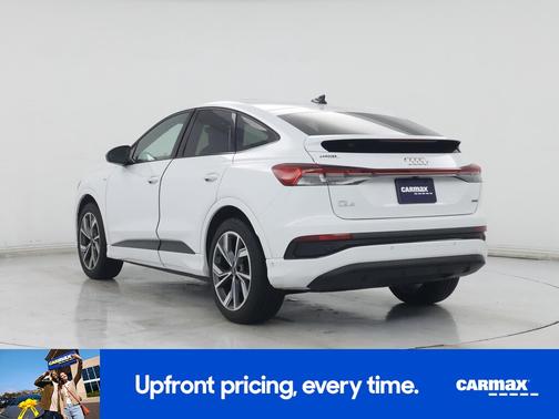 White 2024 Audi Q4 e-tron Premium Plus