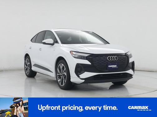 White 2024 Audi Q4 e-tron Premium Plus