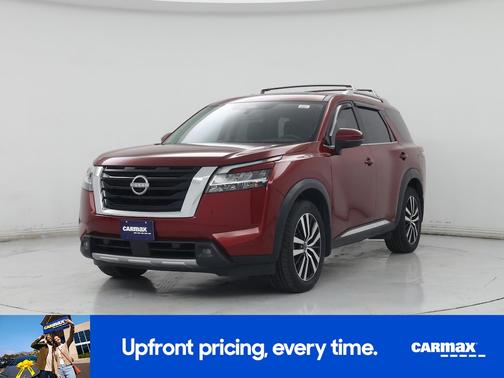 Burgundy 2023 Nissan Pathfinder Platinum