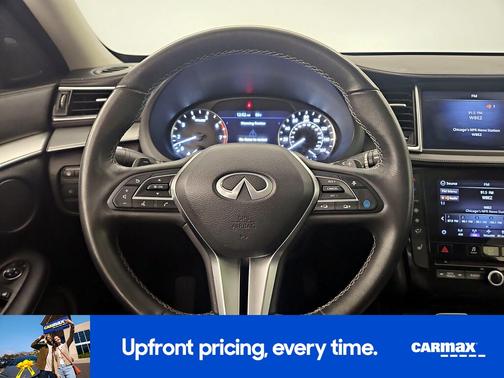 Black 2021 INFINITI QX50 Luxe