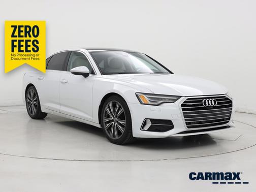 White 2019 Audi A6 Premium Plus