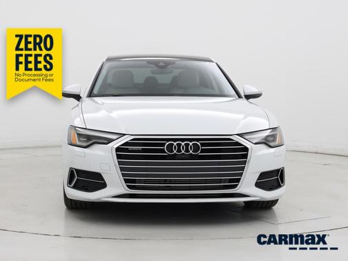White 2019 Audi A6 Premium Plus