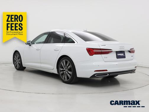 White 2019 Audi A6 Premium Plus