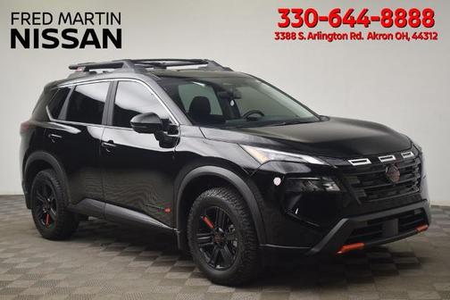 Black 2025 Nissan Rogue Rock Creek