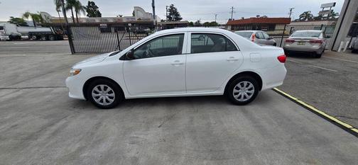 White 2010 Toyota Corolla S