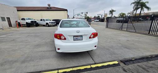 White 2010 Toyota Corolla S