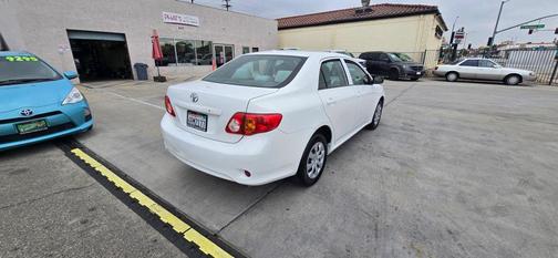 White 2010 Toyota Corolla S