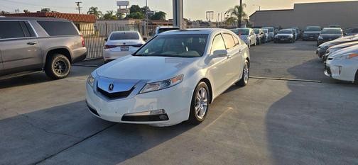 White 2009 Acura TL Technology