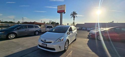 White 2013 Toyota Prius v Two