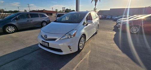 White 2013 Toyota Prius v Two