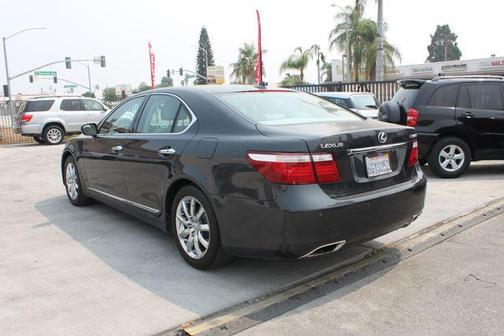 Gray 2009 Lexus LS 460 Base