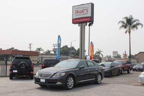 Gray 2009 Lexus LS 460 Base