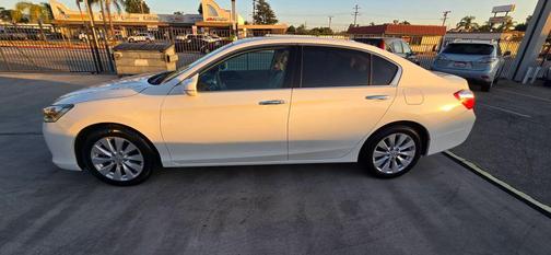 White 2013 Honda Accord EX-L
