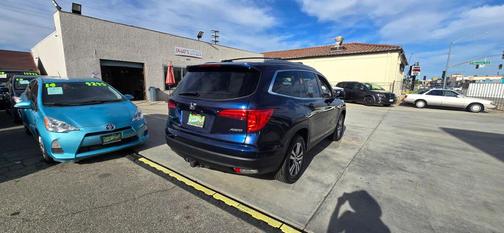 Blue 2016 Honda Pilot EX-L
