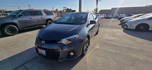 Gray 2015 Toyota Corolla S Plus