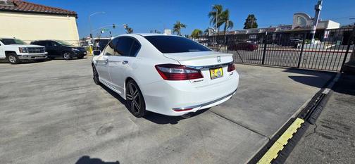 White 2016 Honda Accord Touring Sedan 4D