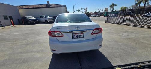 White 2013 Toyota Corolla LE