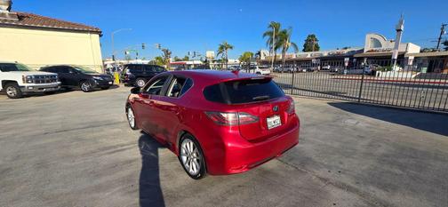 Red 2011 Lexus CT 200h Premium