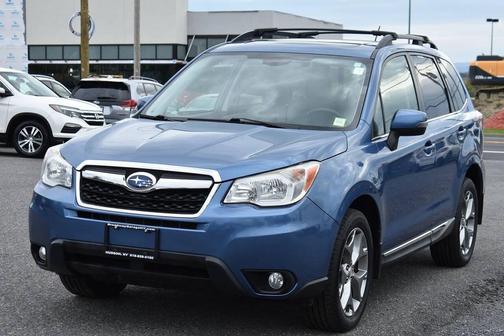 Quartz Blue Pearl 2015 Subaru Forester 2.5i Touring
