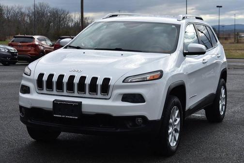 Bright White Clear Coat 2014 Jeep Cherokee Latitude