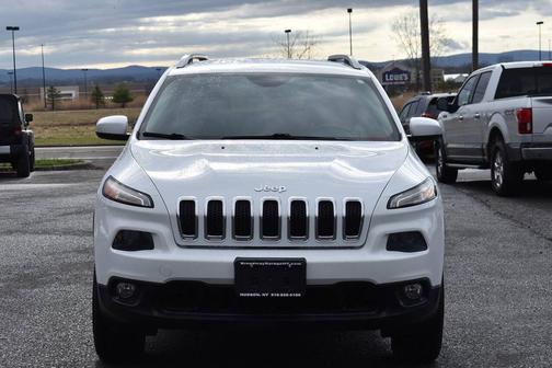 Bright White Clear Coat 2014 Jeep Cherokee Latitude