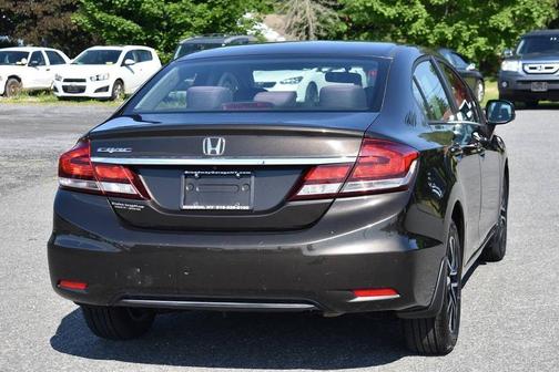 Kona Coffee Metallic 2013 Honda Civic EX
