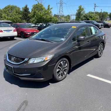 Kona Coffee Metallic 2013 Honda Civic EX
