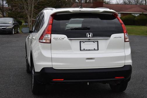 White Diamond Pearl 2013 Honda CR-V EX