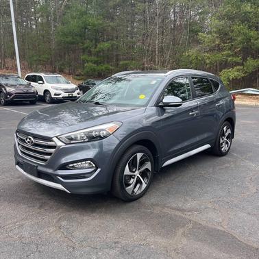 Coliseum Gray 2017 Hyundai TUCSON Limited