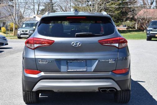 Coliseum Gray 2017 Hyundai TUCSON Limited
