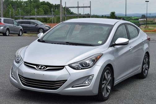 Shimmering Air Silver 2014 Hyundai ELANTRA Limited