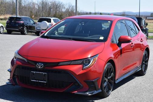 Supersonic Red 2021 Toyota Corolla SE