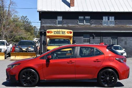 Supersonic Red 2021 Toyota Corolla SE