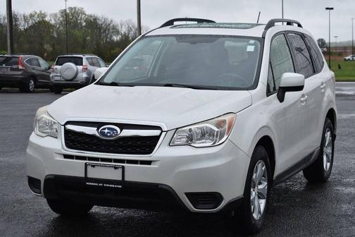 Satin White Pearl 2015 Subaru Forester 2.5i Premium